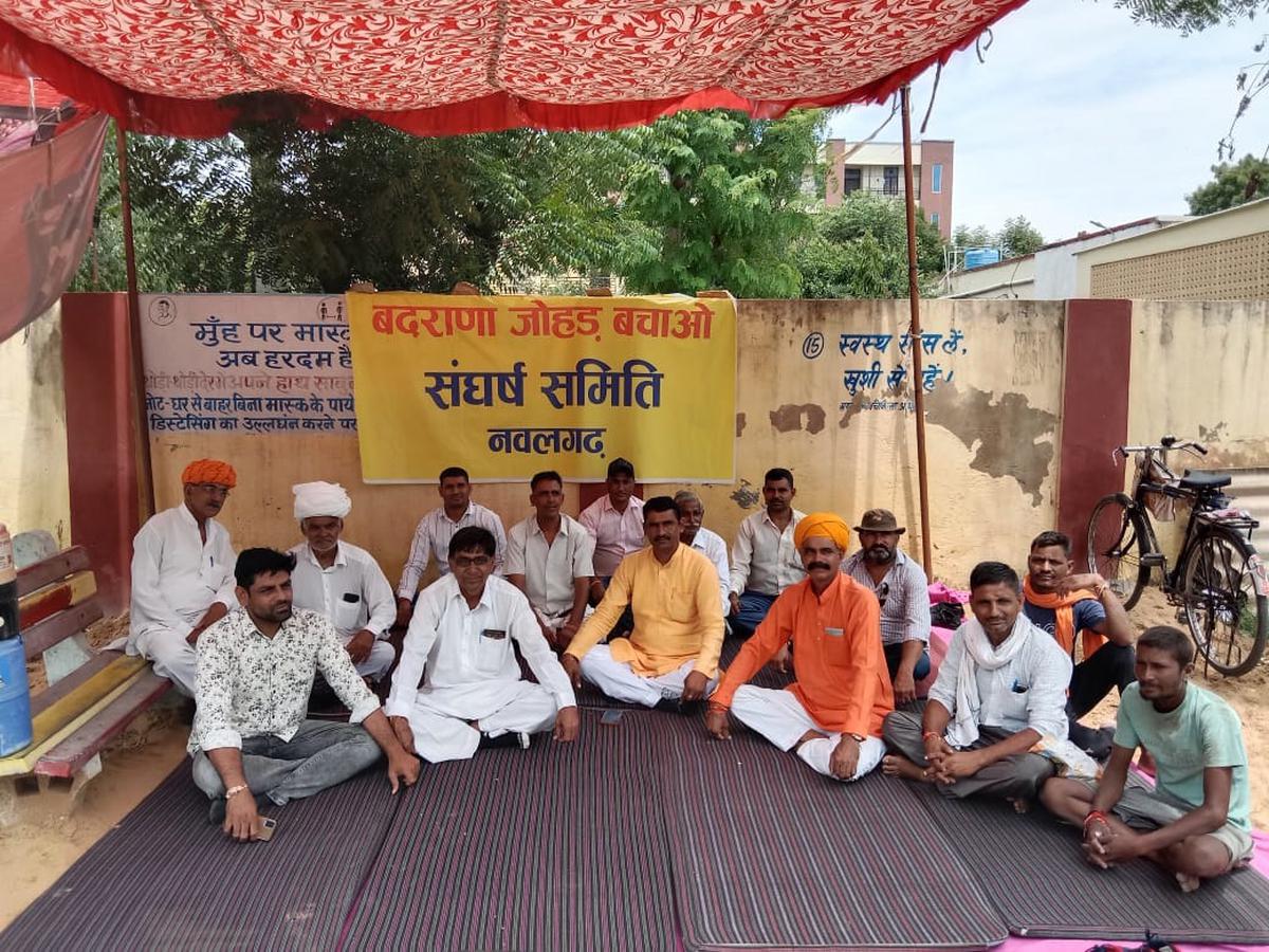 Villagers, activists come together in Rajasthan to save johad land for